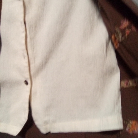 ALFRED Dunner ladies brown short sleeve 2 piece pant set. size 12 - Picture 5 of 14